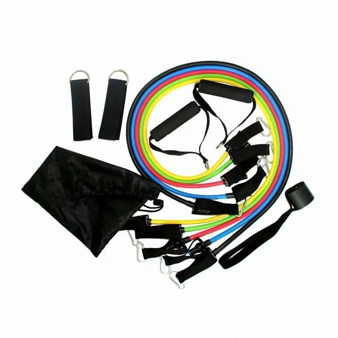 11pcs TPE Resistance Band